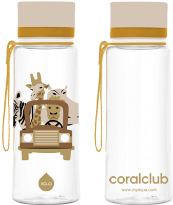 EQUA Wasserflasche "Safari"