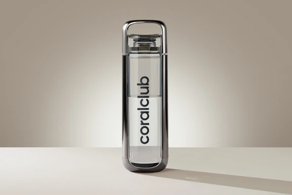 Trinkflasche KOR One, Black Nickel